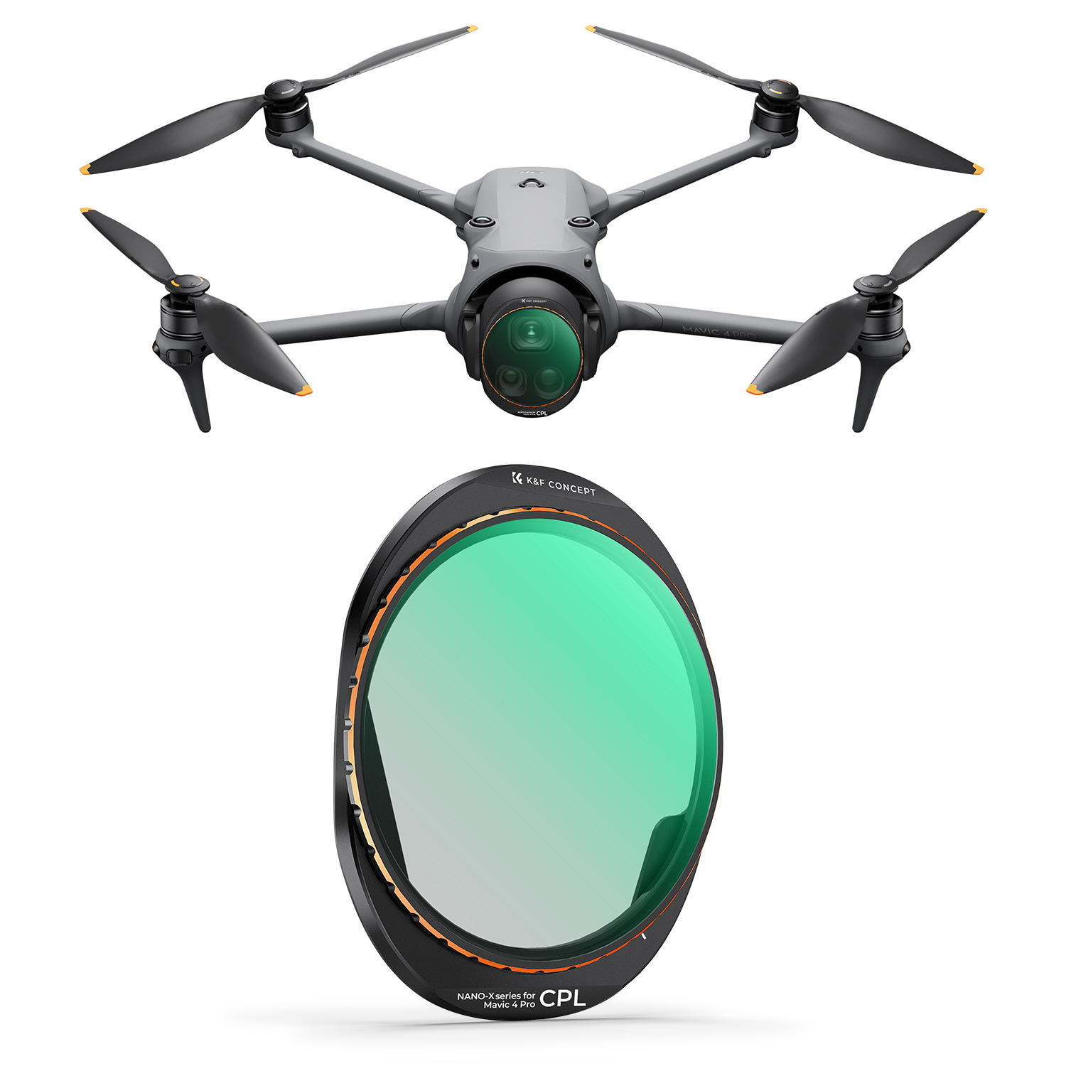Drone Ndvi - Filtre polarisant circulaire CPL K&F CONCEPT