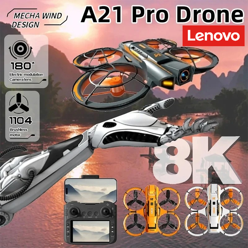 Drone Multispectral - Drone professionnel Lenovo A21 Pro 4K