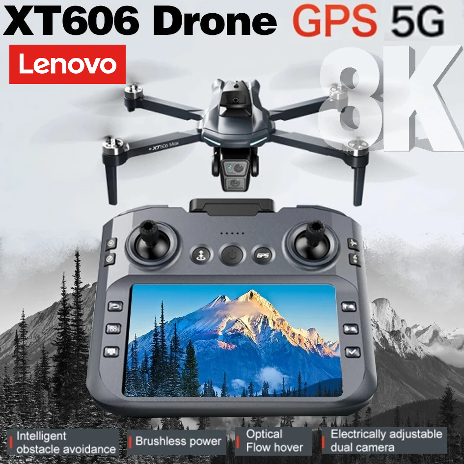 Drone Multispectral - Drone professionnel Lenovo XT606 avec caméra
