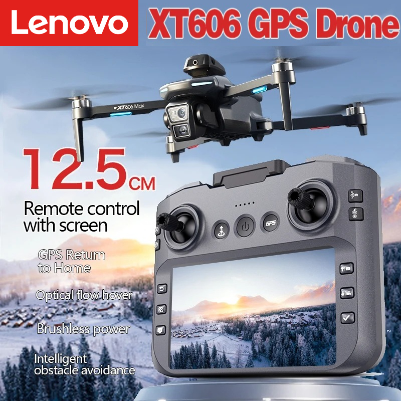 Drone Multispectral - Drone GPS Lenovo XT606 MAX 4K