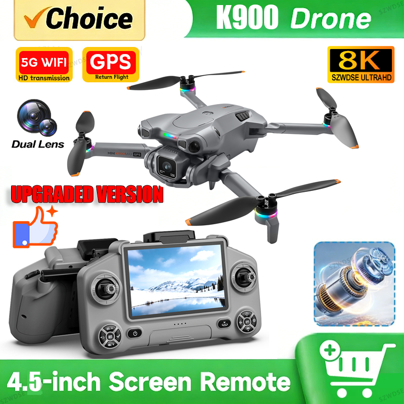 Drone Surveying - Nouveau drone GPS K900 MAX avec