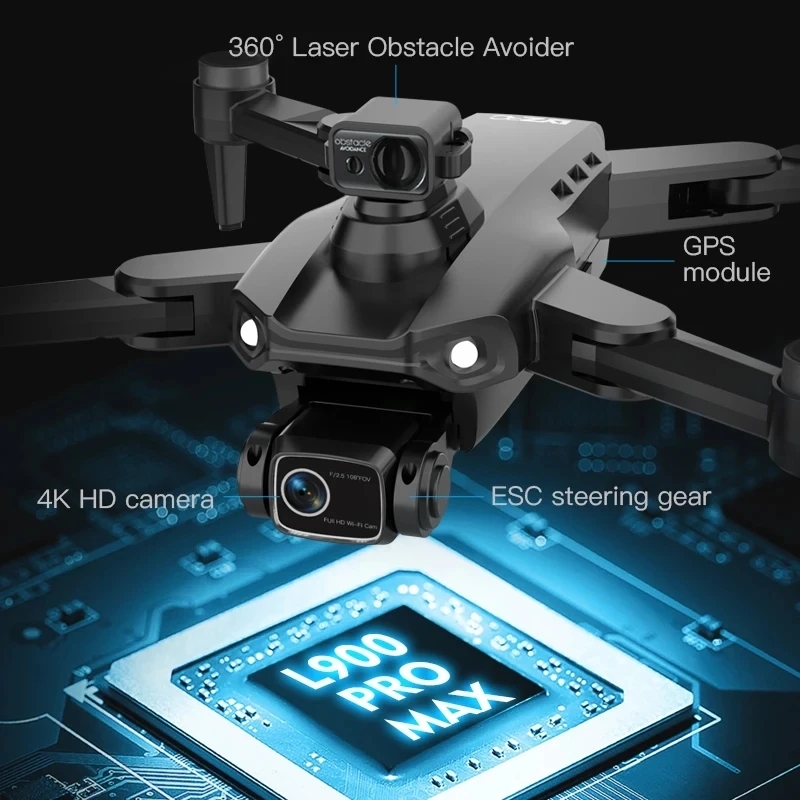 Drone GPS L900 Pro MAX 4K prof - Drone Surveying avis et prix