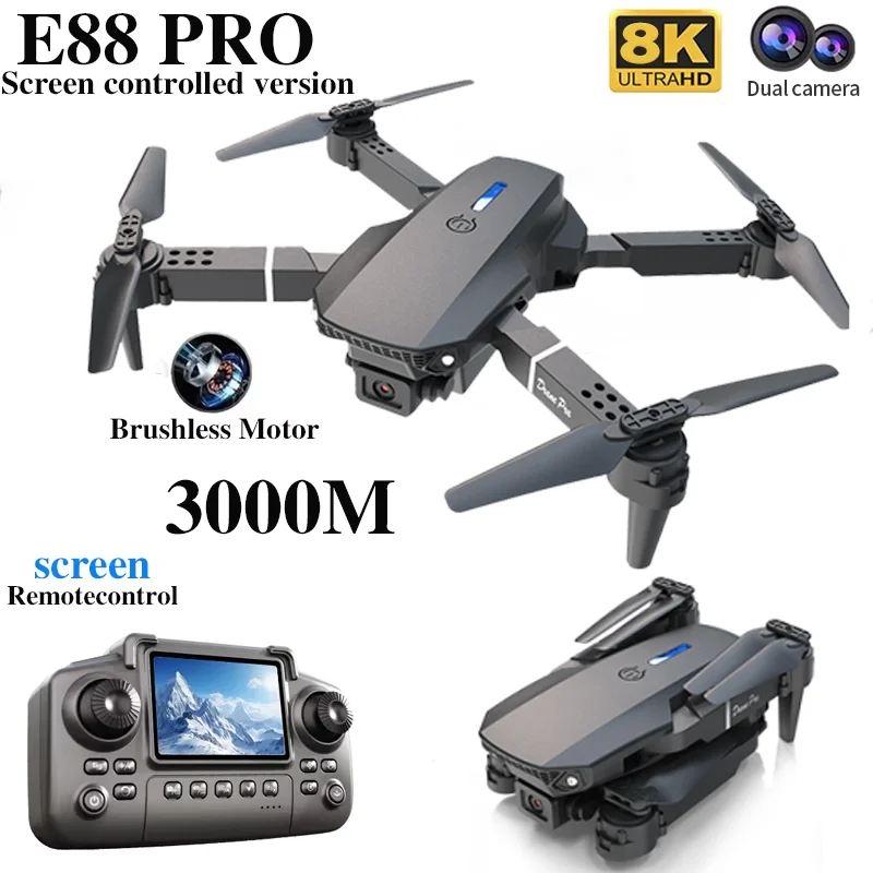 Drone professionnel E88 PRO av - Drone Lidar avis et prix