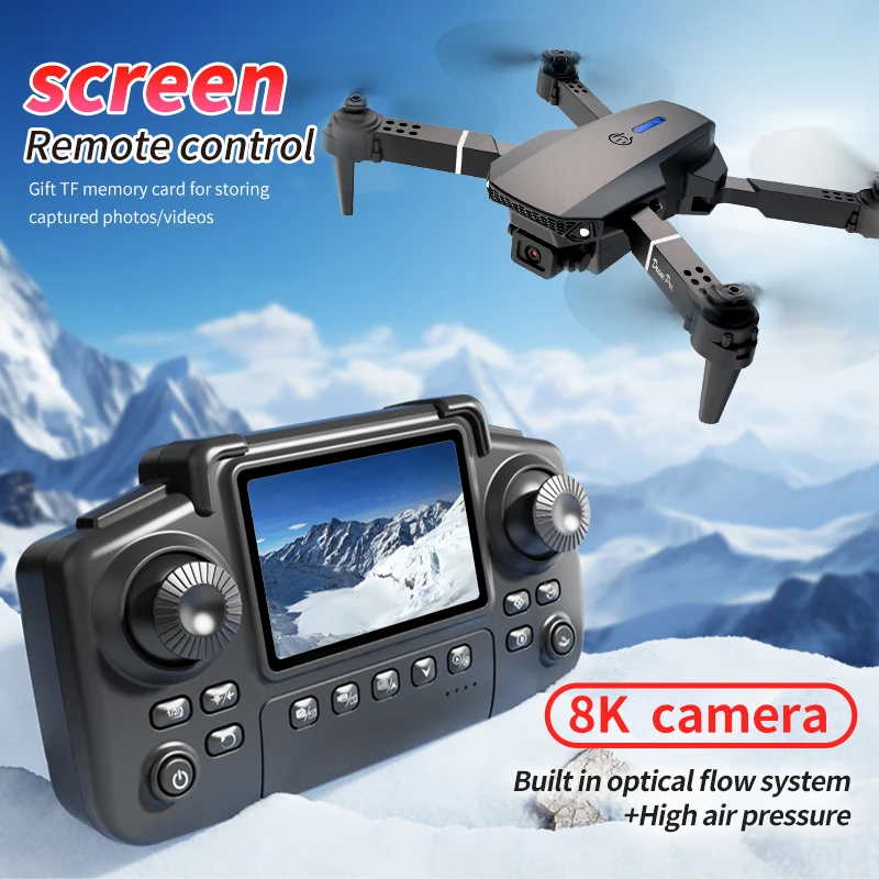 Drone professionnel E88 PRO av - Drone Lidar avis et prix