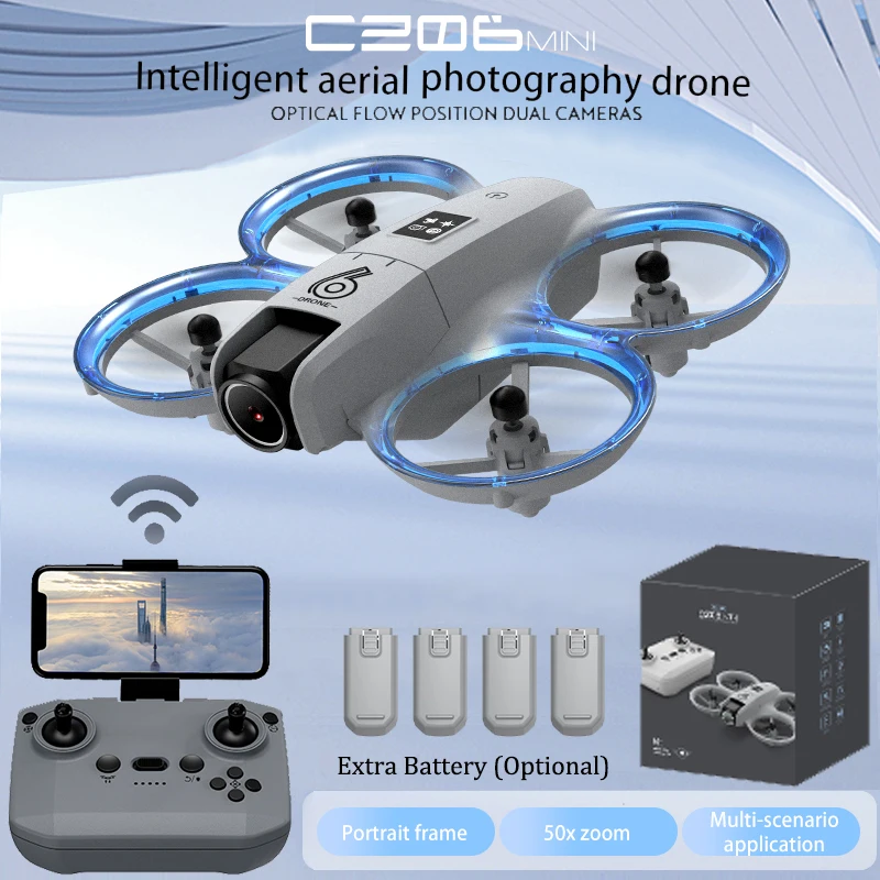 CZ06 Mini Drone quadrirotor RC - Drone Lidar avis et prix