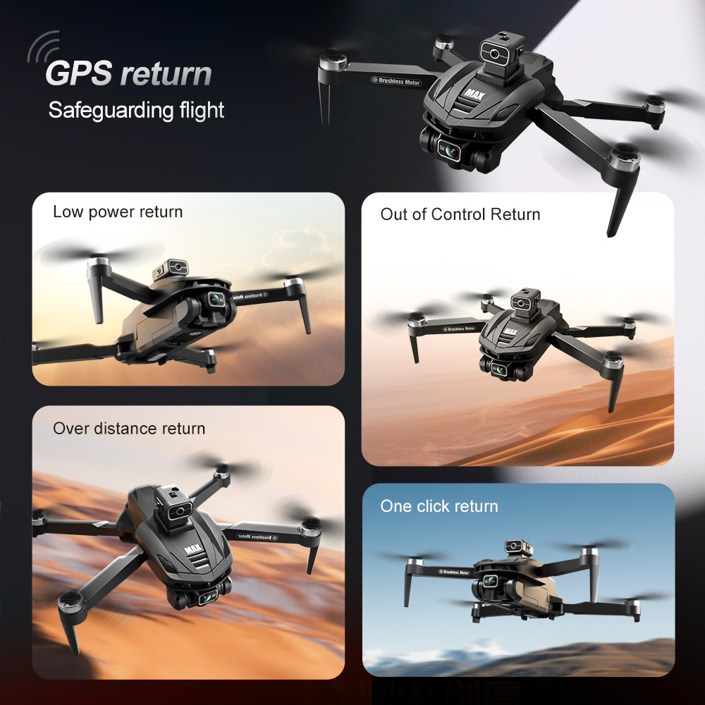 V168 PRO Max GPS Drone 8K prof - Drone Lidar avis et prix