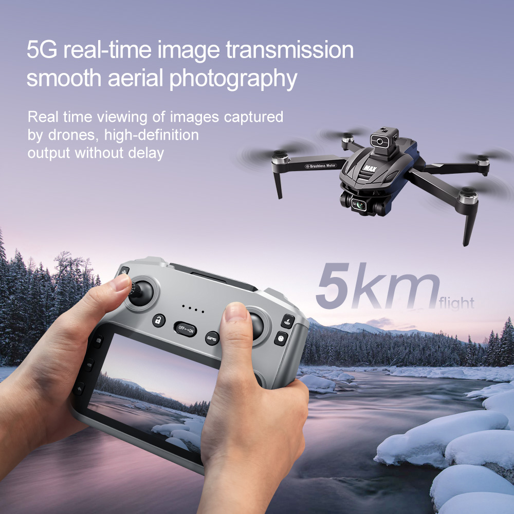 V168 PRO Max GPS Drone 8K prof - Drone Lidar avis et prix