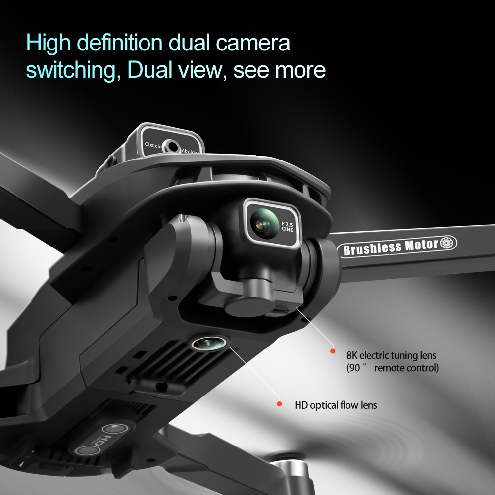 V168 PRO Max GPS Drone 8K prof - Drone Lidar avis et prix