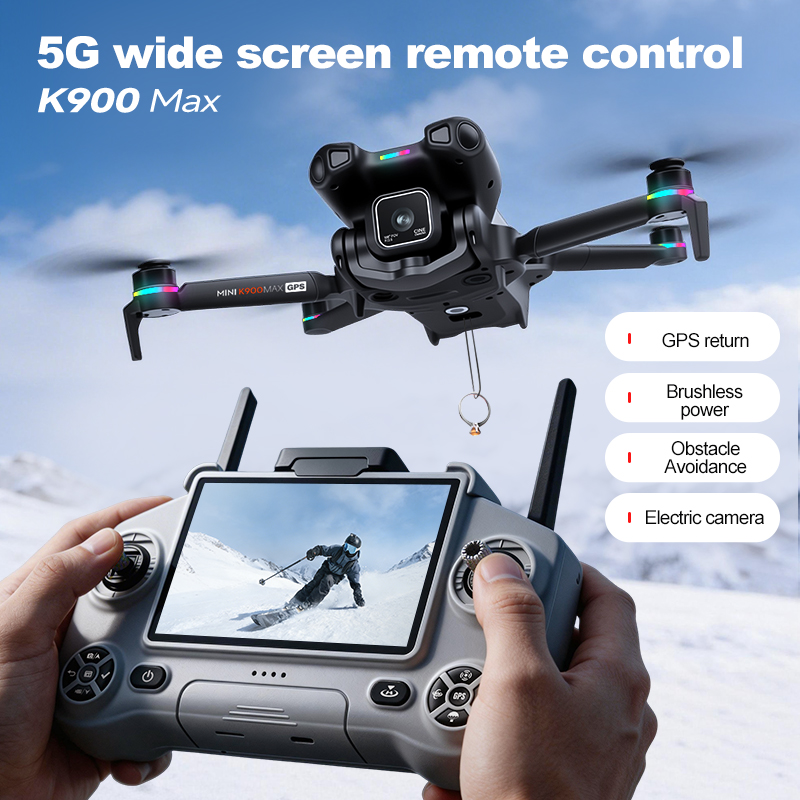 Nouveau drone GPS K900 MAX ave - Drone Surveying avis et prix