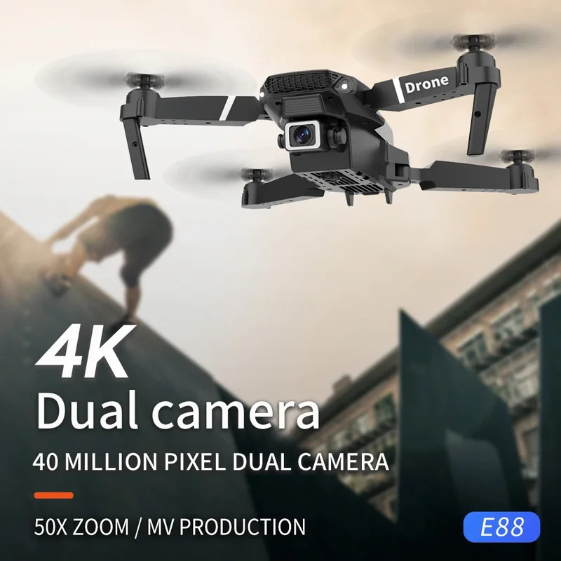 Le Drone pliant intelligent E8 - Drone Cinematic avis et prix