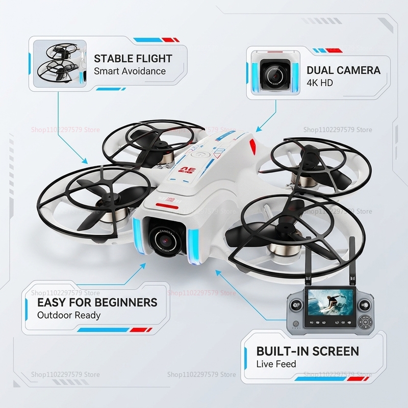 Nouveau Drone GPS Professionne - Drone Surveying avis et prix