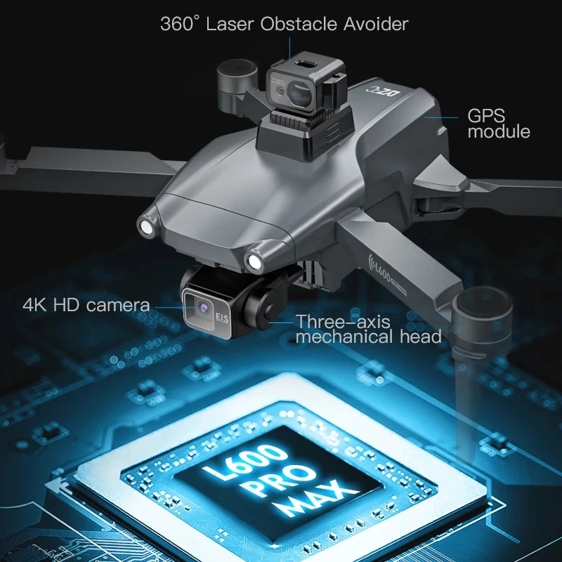 Drone GPS professionnel L600 P - Drone Lidar avis et prix