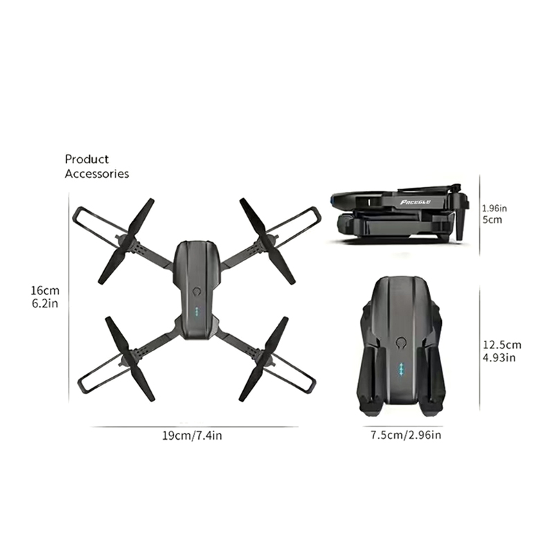 Drone RC pliable FACEGLE UAV E - Drone Lidar avis et prix