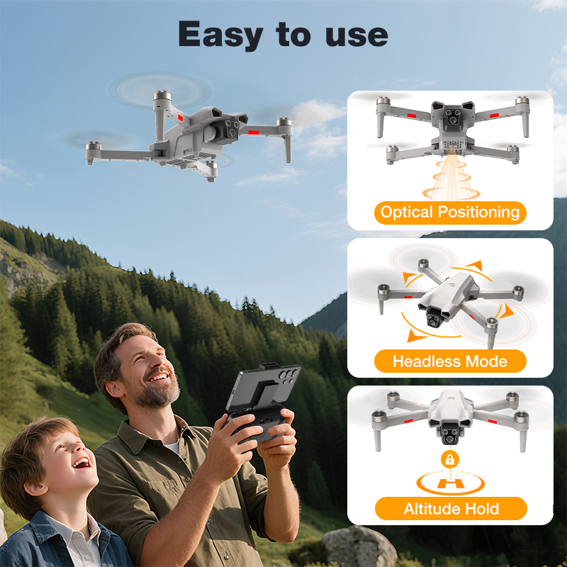 NOUVEAU Drone L017 Pro Brushle - Drone Lidar avis et prix